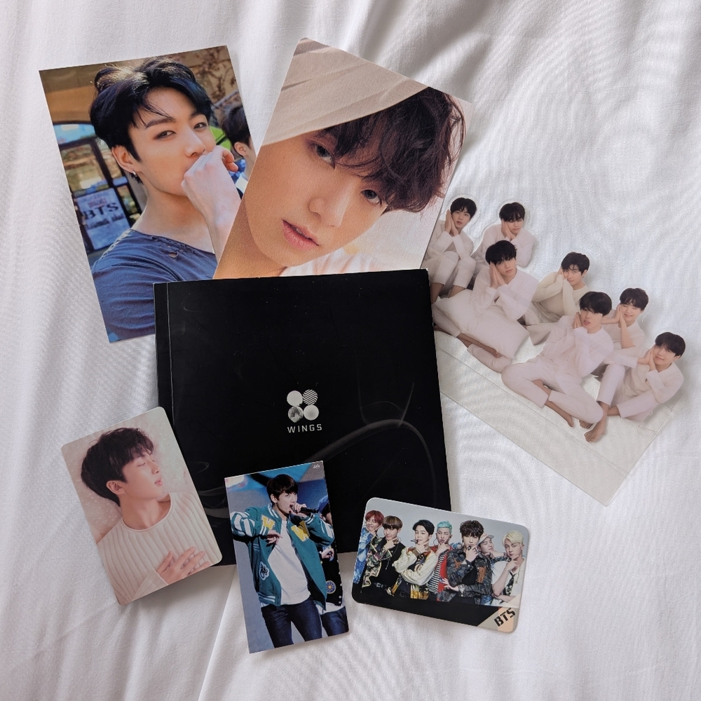 BTS Wings Album with Photocards